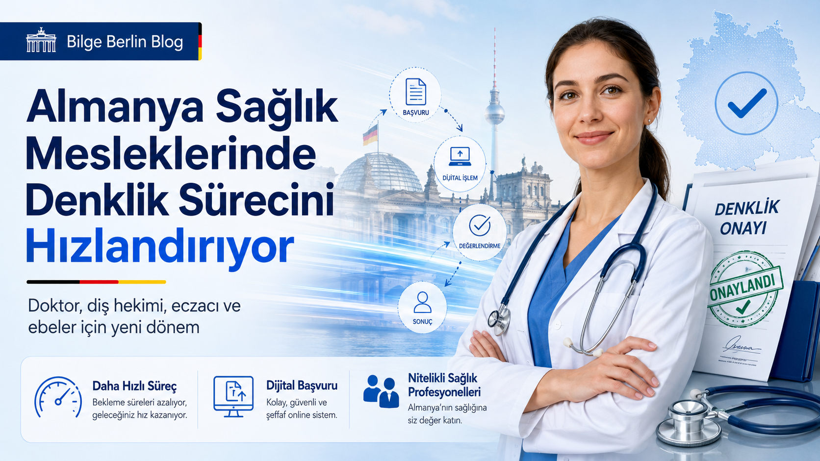 Almanya Sağlık Mesleklerinde Denklik Sürecini Hızlandırıyor